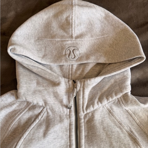 EUC 🍋lululemon athletica Gray Half-Zip Scuba - Picture 4 of 9